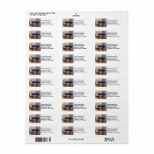 Onder Slot en Sleutel Etiket (Full Sheet)