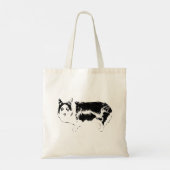 Onder snackbewaking tote bag (Achterkant)