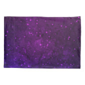 Onder sterren in de blauwe en Paarse as Kussensloop (Achterkant)