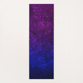 Onder sterren in de blauwe en Paarse as Yogamat (Achterkant)