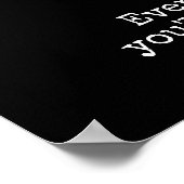 Onder sterren - Poster Citaat - druk (Hoek)