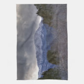Onder Stormy Sky Theedoek (Verticaal)