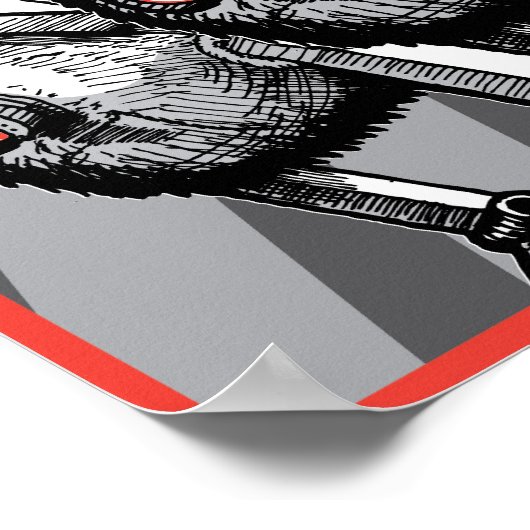 Onder Surveillance kolossal Print (Hoek)