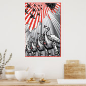 Onder Surveillance kolossal Print (Keuken)