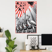 Onder Surveillance kolossal Print (Thuiskantoor)