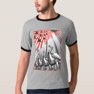 Onder Surveillance Ringer T-Shirt