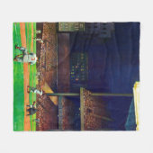 Onder The Lights door John Falter Fleece Deken (Voorkant (Horizontaal))