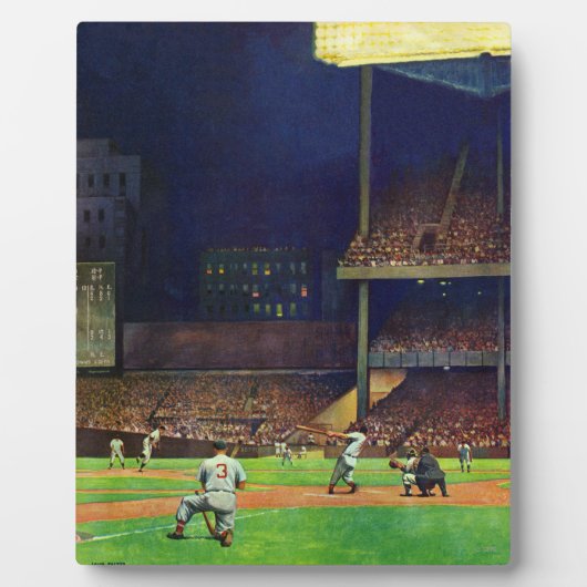 Onder The Lights door John Falter Fotoplaat (Voorkant)