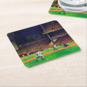 Onder The Lights door John Falter Kartonnen Onderzetters (Schuin)