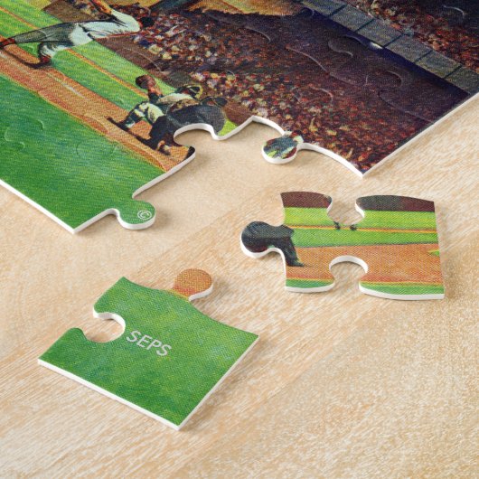 Onder The Lights door John Falter Legpuzzel (Zijkant)