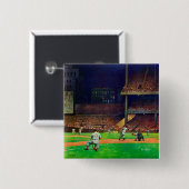 Onder The Lights door John Falter Vierkante Button 5,1 Cm (Voorkant /achterkant)