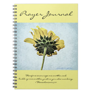 Onder The Sunflower Prayer Journal Notitieboek
