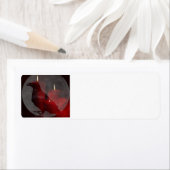 "Onder Uw Spell in Rood" Etiket (Insitu)