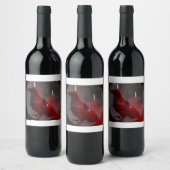 "Onder Uw Spell in Rood" Wijn Etiket (Flessen)