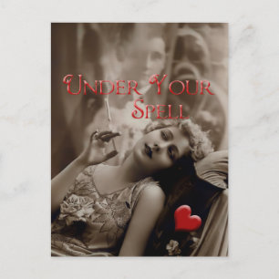 Onder Uw  Valentijn Spell Feestdagenkaart