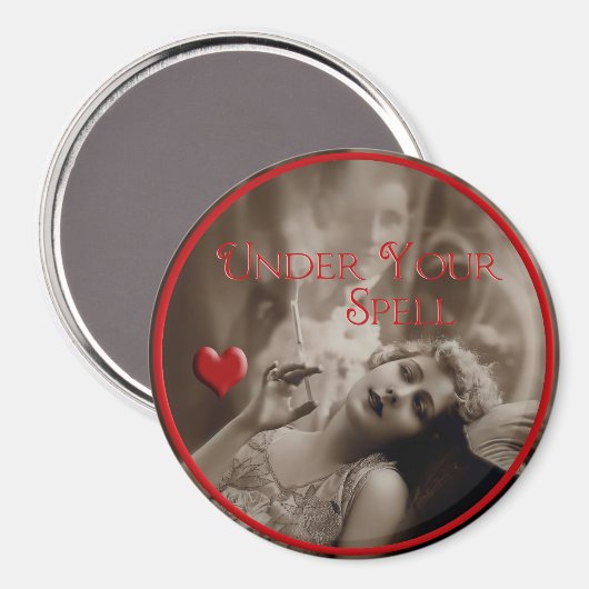 Onder Uw  Valentijn Spell Magneet (Voorkant / Achterkant)