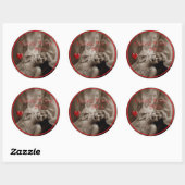 Onder Uw Valentijn Spell Ronde Sticker (Vel)