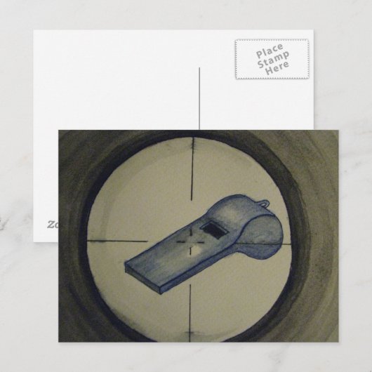 Onder vuur briefkaart (Voorkant / Achterkant)