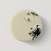 onder vuur ronde button 3,2 cm (Voorkant)