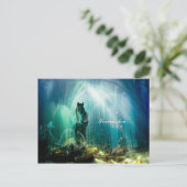 Onder water - Briefkaart (Staand voorkant)