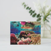 Onder water briefkaart (Staand voorkant)