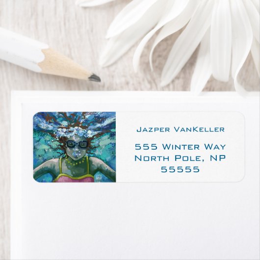 Onder water etiket (Insitu)