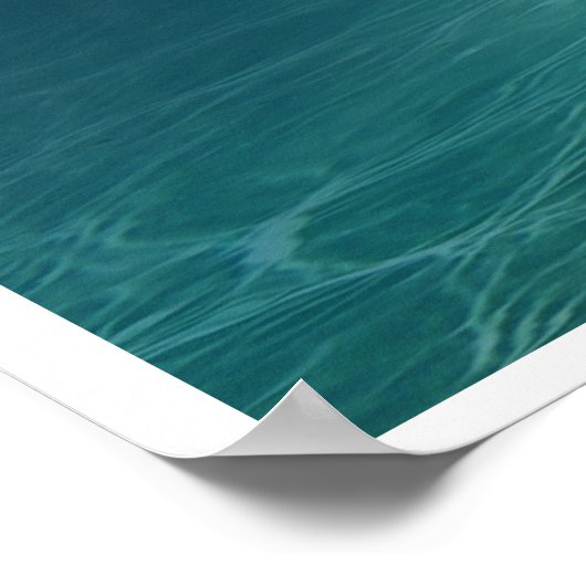 Onder water Fantasy Large Art Poster (Hoek)