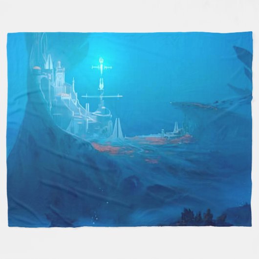 ONDER WATER FLEECE DEKEN (Voorkant (Horizontaal))