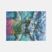Onder water fleece deken (Voorkant (Horizontaal))