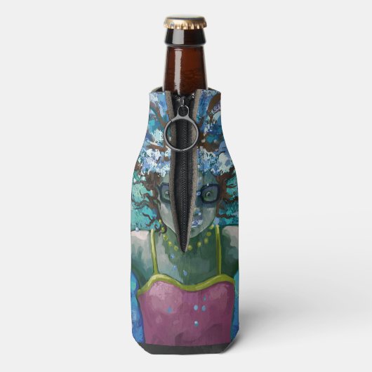 Onder water flesjeskoeler (Fles Achterkant)