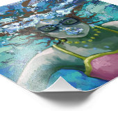 Onder water foto afdruk (Hoek)