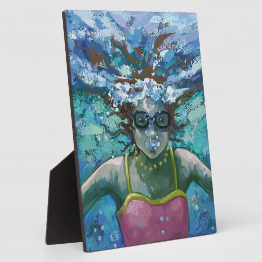 Onder water fotoplaat (Zijkant)