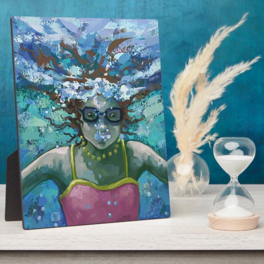 Onder water fotoplaat (Zijkant)