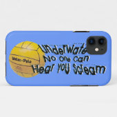 Onder water kan niemand u horen Hoesje te schilder (Achterkant (horizontaal))