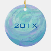 Onder water keramisch ornament (Achterkant)