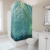 Onder water Movement Nautical Wave Shower Curtain Douchegordijn (In situ)