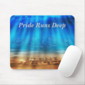 Onder water Muismat Zilver (Met muis)