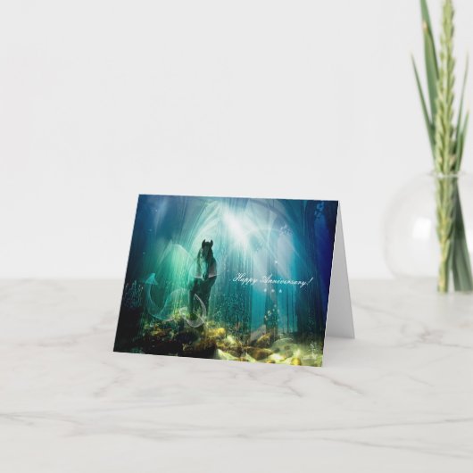 Onder water - Notecard Kaart (Voorkant)