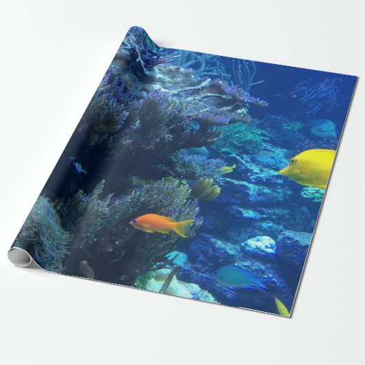 Onder water Ocean World en Summer Story Cadeaupapier (Uitgerold)