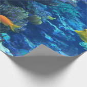 Onder water Ocean World en Summer Story Cadeaupapier (Hoek)