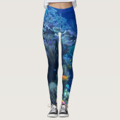 Onder water Ocean World en Summer Story Leggings (Voorkant)