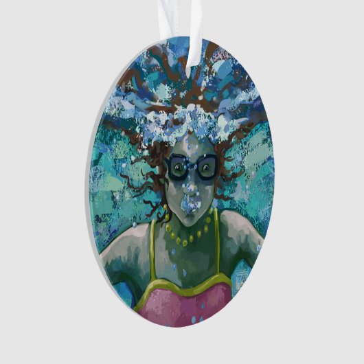 Onder water ornament (voorkant)