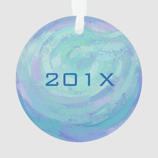 Onder water ornament (achterkant)