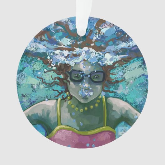 Onder water ornament (voorkant)