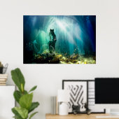 Onder water - Poster (Thuiskantoor)