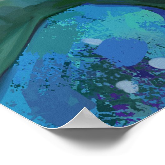 Onder water poster (Hoek)