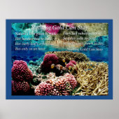 Onder water poster (Voorkant)