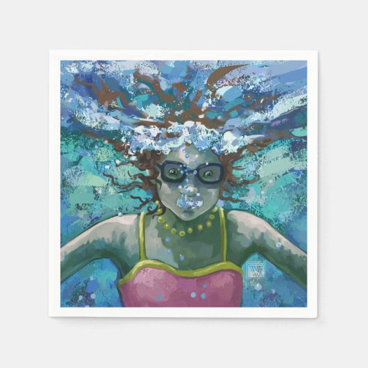 Onder water servet (Voorkant)