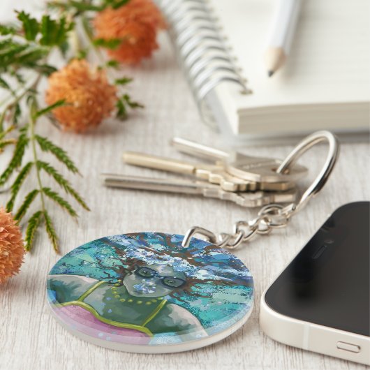 Onder water sleutelhanger (Voorkant Rechts)