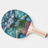 Onder water tafeltennisbatje (Zijkant)